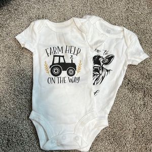 Farm Onesies - NB